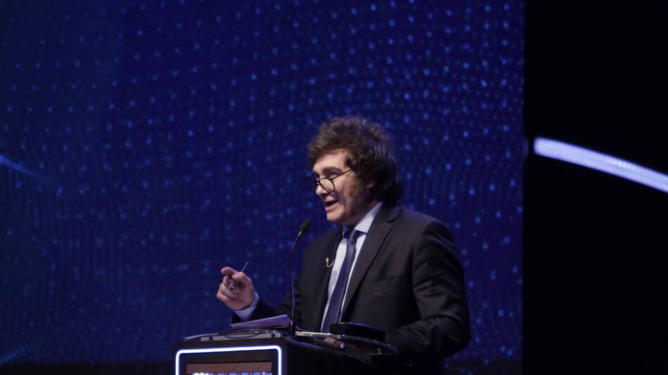 Javier Milei. Foto: Télam.