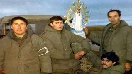 Virgen de Luján en Malvinas