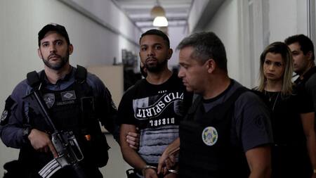 Detención de Rogerio 157, jefe narco de la Rocinha (Reuters)