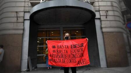 Edesur, multa, cortes de luz, NA