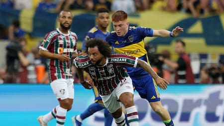 Marcelo; Boca vs. Fluminense; Copa Libertadores. Foto: Reuters.