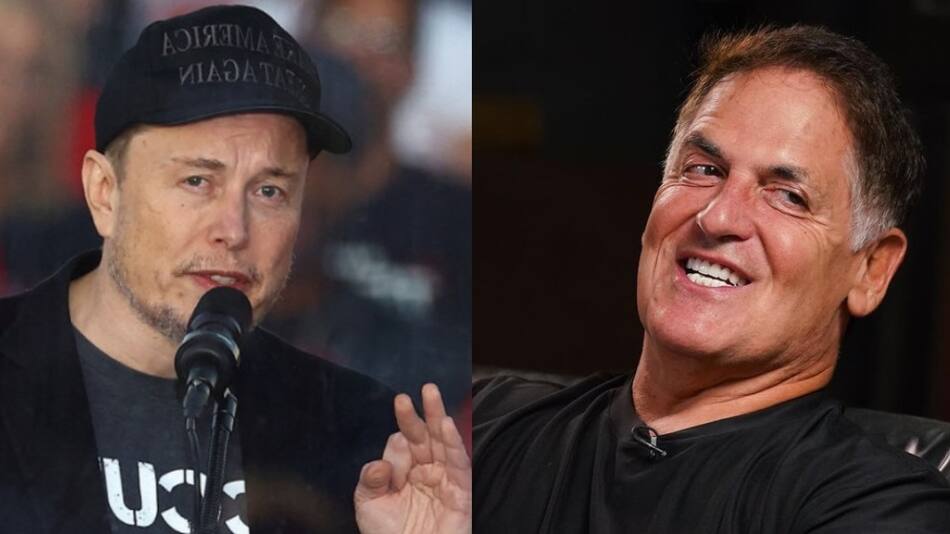 Elon Musk y Mark Cuban; elecciones en Estados Unidos. Fotos: Instagram y Reuters