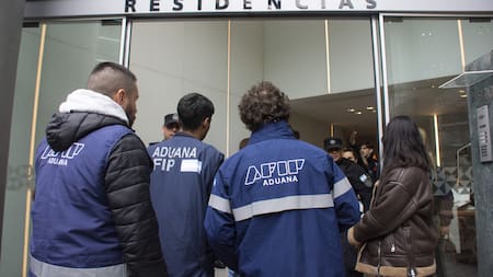 Allanamientos en Lomas de Zamora. Foto: AFIP-Aduana