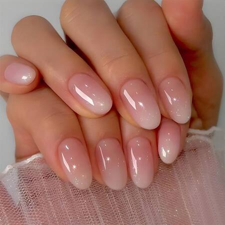 Jelly Nails. Fuente: Pinterest