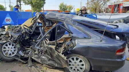 Accidente en Longchamps, tragedia, choque, muertos, NA