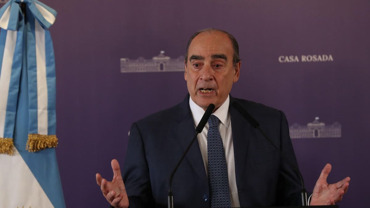 Guillermo Francos, jefe de Gabinete de Javier Milei. Foto: Prensa Presidencia.
