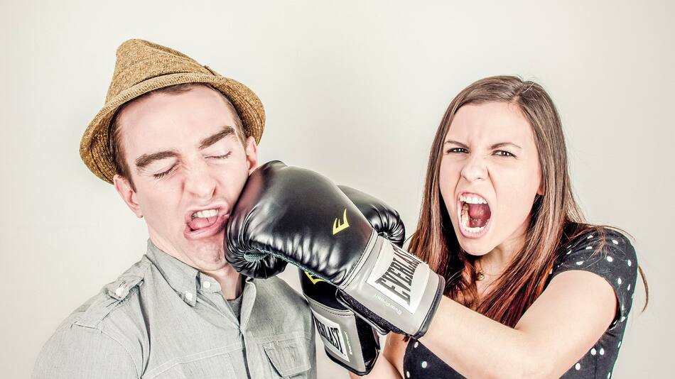 Parejas, peleas. Foto: Pixabay.