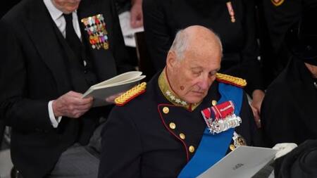 Rey Harald V de Noruega. Foto: REUTERS.