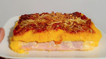 Polenta rellena. Foto: Cookpad