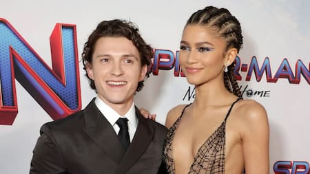 Tom Holland y Zendaya. Foto: Reuters.