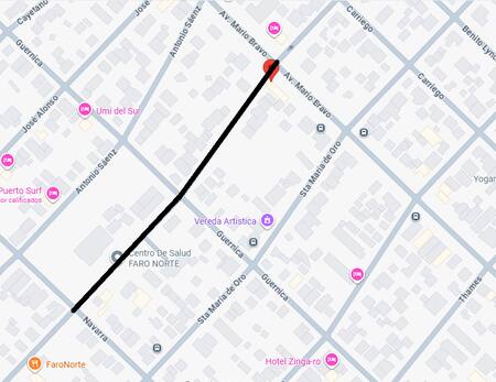 Las calles afectadas por el cambio de la dirección del tránsito en Mar del Plata.