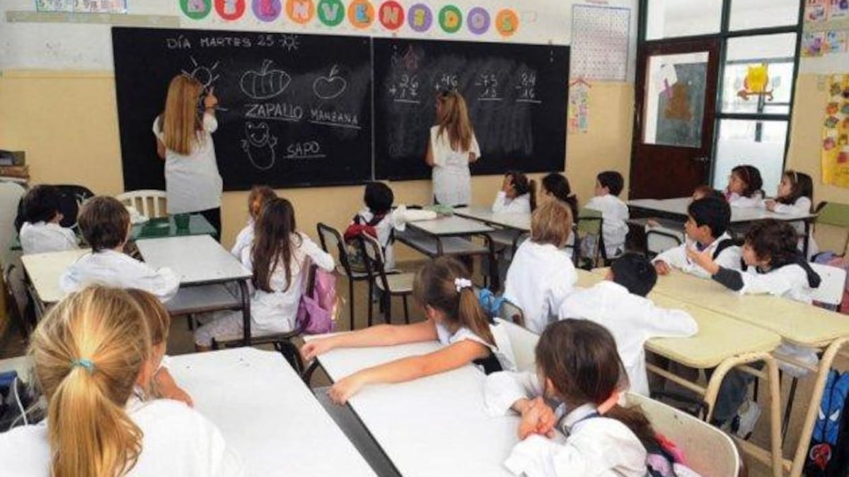 Alumnos en clase