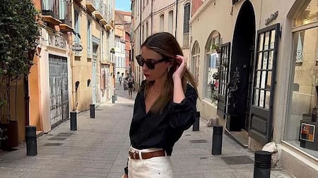 El jean blanco es un infaltable en el placard esta temporada.