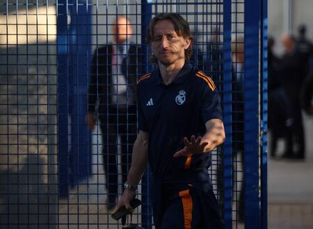 Luka Modric en el Real Madrid. Foto: REUTERS.