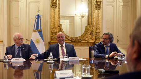 Reunión de Gabinete, Casa Rosada. Foto: NA.