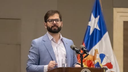 Gabriel Boric, presidente de Chile. Foto: EFE