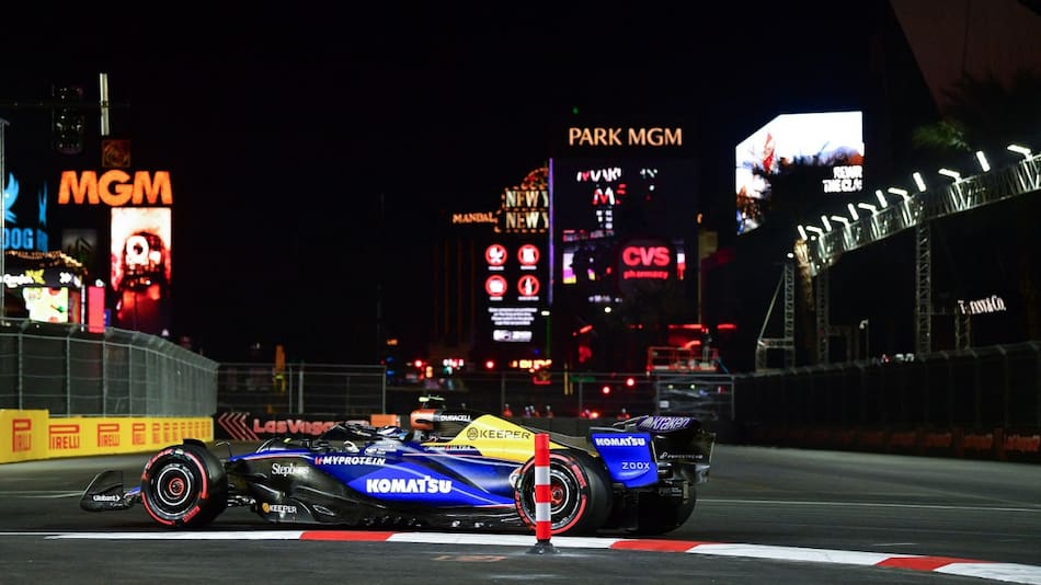 Franco Colapinto vuelve al Gran Premio de Las Vegas.