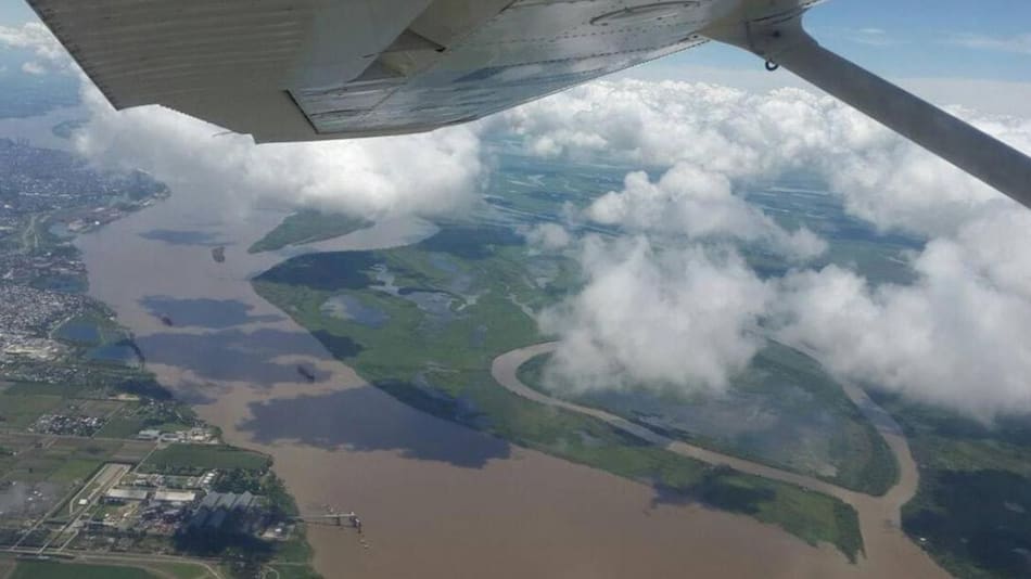 Salto desde el aire