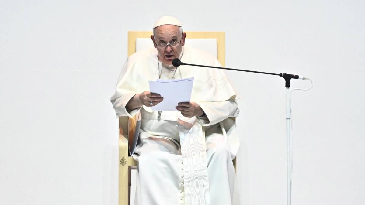 El papa Francisco, presente en Hungría. Foto: EFE.