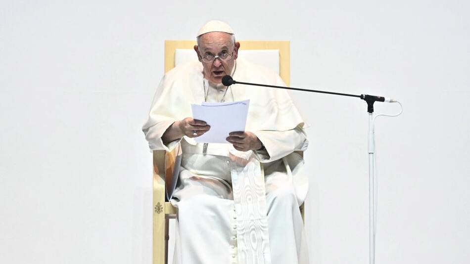 El papa Francisco, presente en Hungría. Foto: EFE.