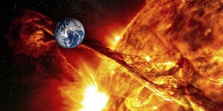 Se espera una tormenta geomagnética en la Argentina. Foto NA