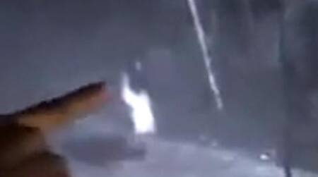 Fantasma de niña asusta a motociclista