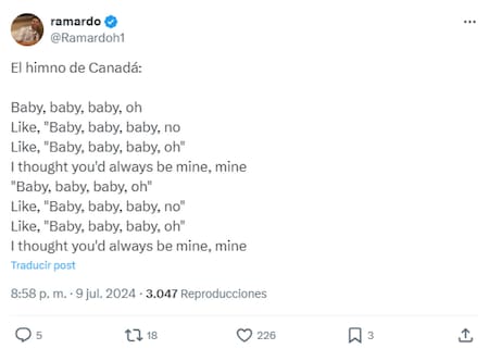 Memes de Argentina-Canadá. Foto: redes sociales.