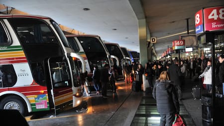 Transporte, micros de larga distancia, boleto. Foto: X