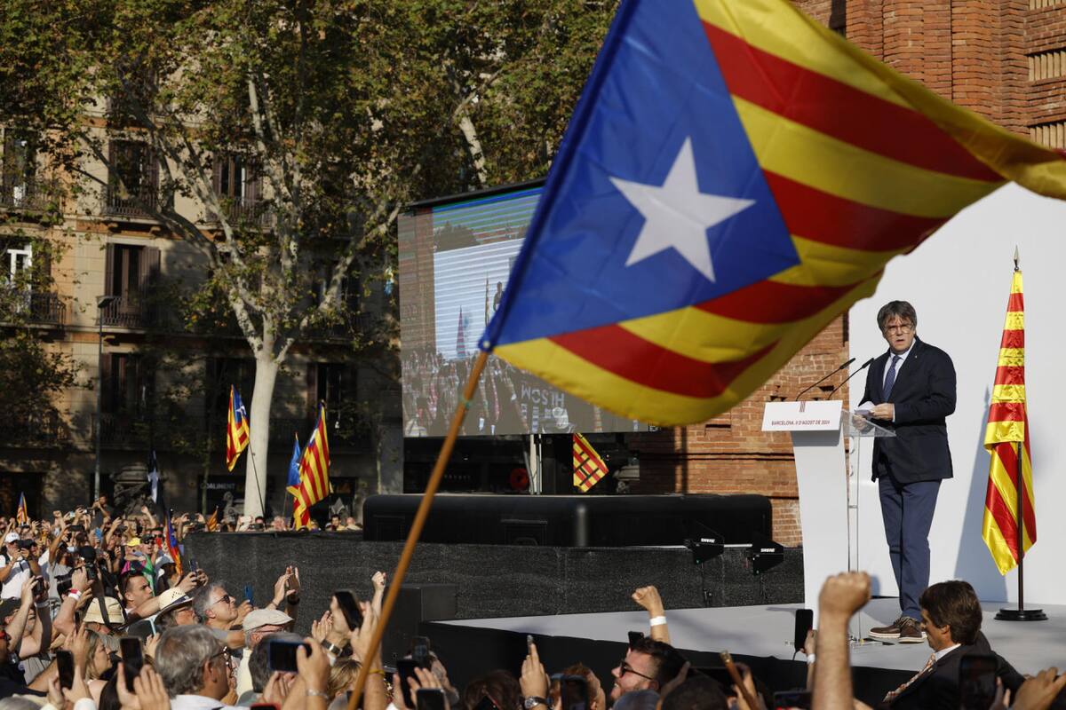 Carles Puigdemont. Foto: EFE.