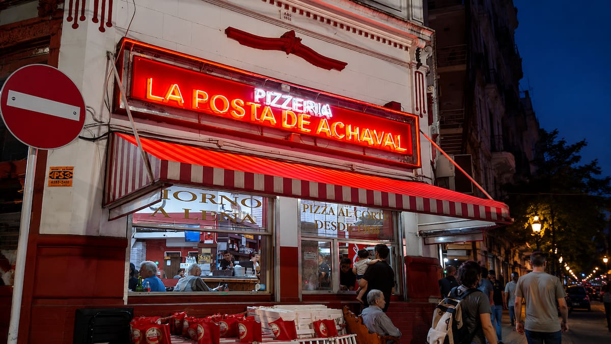 Pizzería "La Posta de Achával", Barrio de Caballito
