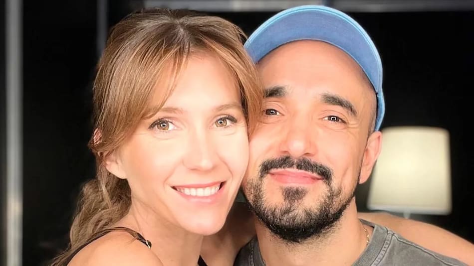 Mora Calabrese y Abel Pintos. Foto: NA.