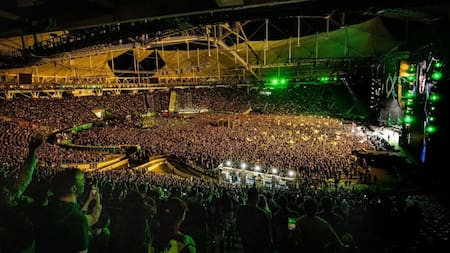 El recital fue aprovechado por los delincuentes para realizar un gran robo. Foto: Instagram @lospiojosoficial