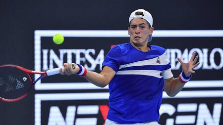 Sebastián Báez, tenista argentina.