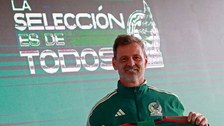 Diego Cocca en la Selección de México. Foto: REUTERS.