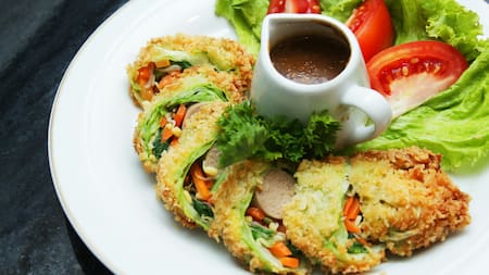 Comida vegetariana/vegana. Foto: Unsplash