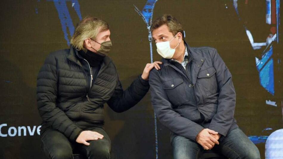 Máximo Kirchner y Sergio Massa, Kirchnerismo, Frente de Todos, NA