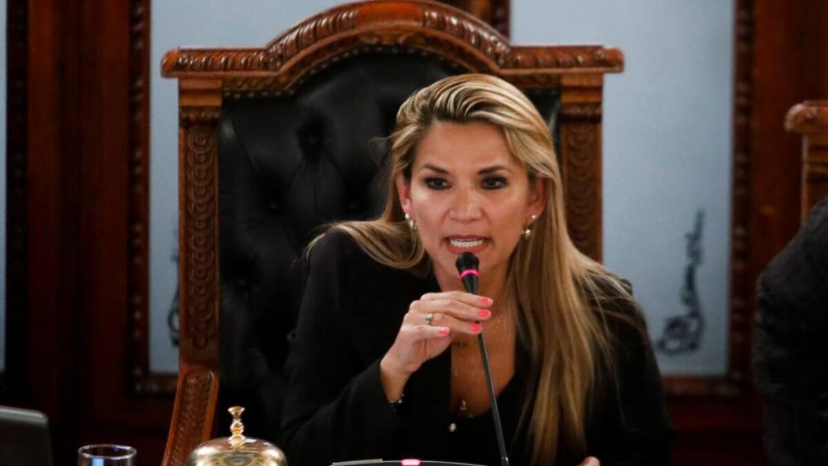 Jeanine Añez, presidenta Bolivia, REUTERS