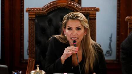 Jeanine Añez, presidenta Bolivia, REUTERS