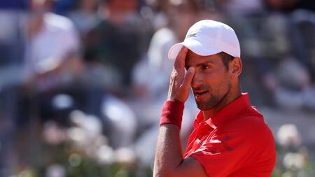 Novak Djokovic quedó eliminado del Masters de Roma. Foto: Reuters