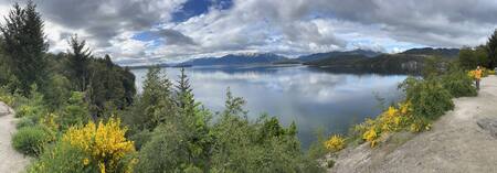 El "Caribe" Patagónico: el Río Correntoso y un hotel centenario. Foto: Pato Daniele