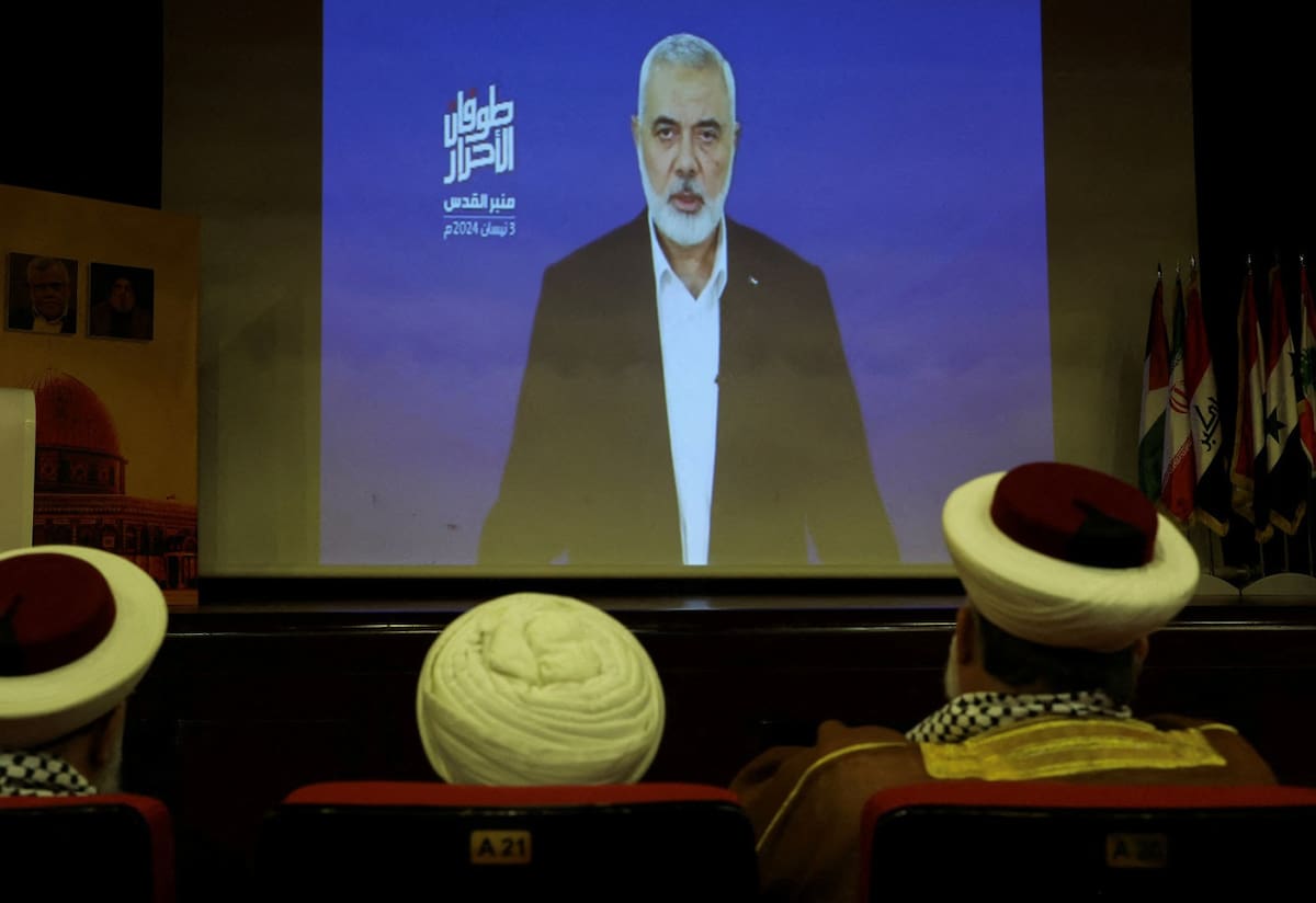 Ismail Haniyeh, jefe político de Hamás. Foto: Reuters.