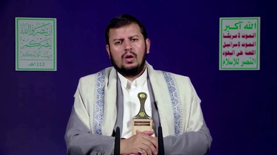 Abdelmalik al Huti, líder hutí. Foto: Reuters