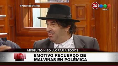Polémica en el bar - Homenaje de Minguito a Malvinas