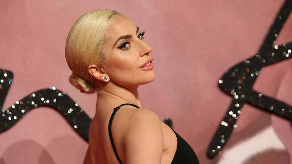 Lady Gaga reapareció. Foto: NA.