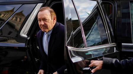 Kevin Spacey, juicio en Manhattan. Foto: Reuters.