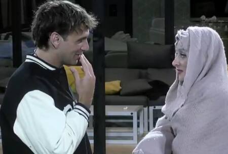 Bautista y Furia de Gran Hermano. Foto: captura Telefe.