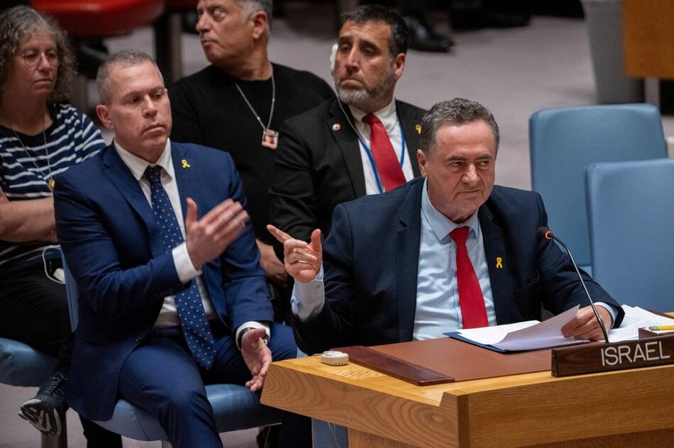 Israel Katz, ministro de Exteriores de Israel. Foto: Reuters