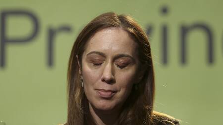 María Eugenia Vidal, conferencia de prensa tras la derrota en las PASO, NA