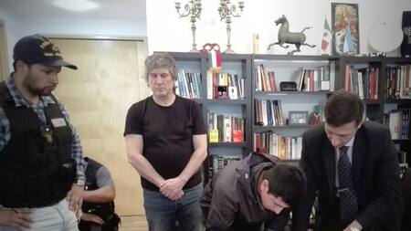 Amado Boudou detenido (NA)