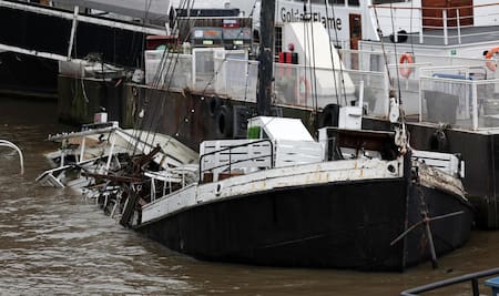 Inundaciones en Inglaterra provocan evacuados e interrupciones en el transporte. Foto: EFE.